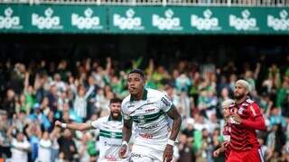 Coritiba x Flamengo Alef Manga (Foto: Guilherme Griebeler/Coritiba)