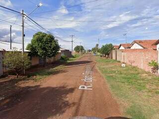 Rua Dos Topógrafos, onde motorista foi buscar passageiros e foi rendido (Foto: Reprodução/Google Maps)