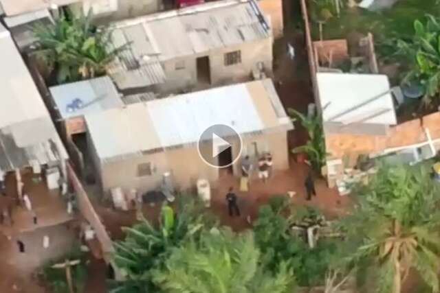 Imagens a&eacute;reas mostram a&ccedil;&atilde;o durante opera&ccedil;&atilde;o contra tr&aacute;fico