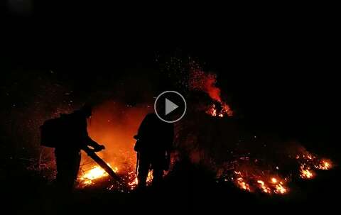 Incêndio na região da Serra do Amolar é controlado