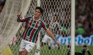 Germán Cano, artilheiro isolado do Brasileirão com 25 gol. (Foto: Marcelo Goncalves/Fluminense F. C.)