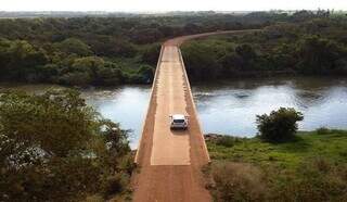 Ponte de concreto entregue pelo governo de Mato Grosso do Sul (Foto: Chico Ribeiro/GovernoMS)