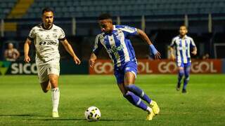 O Ceará foi derrotado para o Avaí por 2 a 0 e está rebaixado para a Série B do Brasileirão. (Foto: Fabiano Rateke/Avaí) 