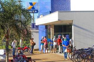 Agência da Caixa Econômica Federal, localizada na Avenida Gury Marques (Foto: Marcos Maluf)