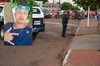 Executado em Maracaju foi identificado como Lucas Martins, de 25 anos (Foto: Robertinho/Maracaju Speed)