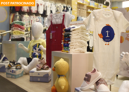 Baby Duck chega à Capital com exclusividade em roupas infantis