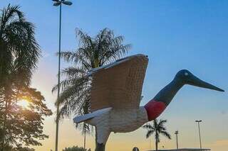 Céu claro nesta manhã em Campo Grande deve predominar (Foto: Marcos Maluf)