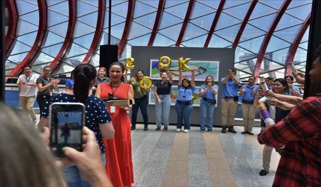 Bioparque recebe com festa visitante número 200 mil 