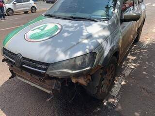 Em colis&atilde;o no Centro, motociclista &quot;voa&quot; a dist&acirc;ncia de 20 metros