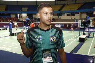 Pedro Henrique Justino, 16 anos, aproveitou oportunidade para adquirir experiência no esporte (Foto: Alex Machado)