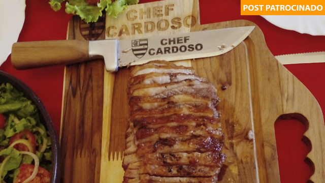 Kit personalizado de churrasco é presentão de Natal da loja completa no assunto