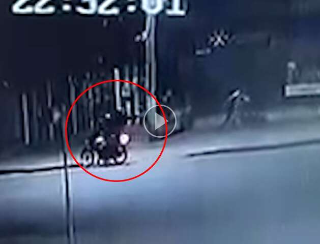C&acirc;mera flagra homem sendo baleado e correndo de atirador no Nova Lima