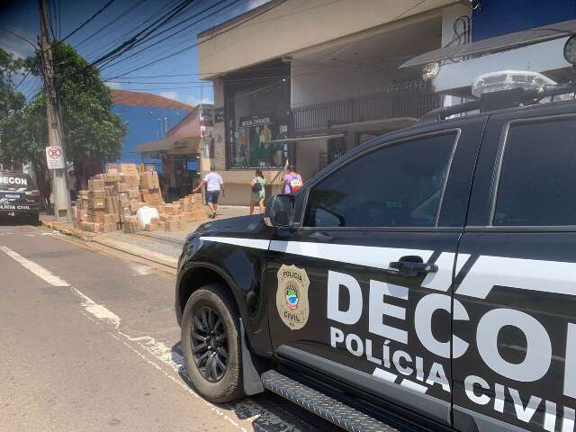 Empresa lacrada por falso cons&oacute;rcio &eacute; flagrada aberta pela Pol&iacute;cia Civil