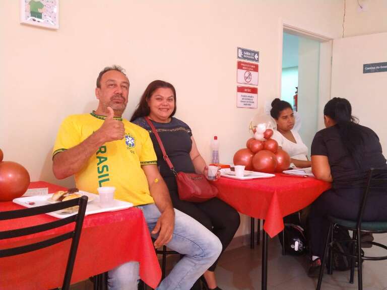Voluntários ganharam lanche especial após realizar doação de sangue. (Foto: Idaicy Solano)