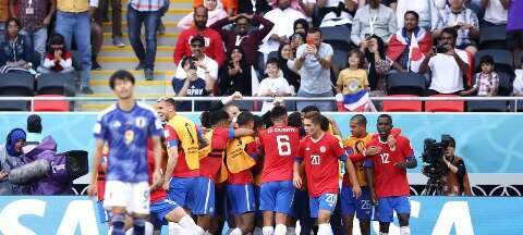 Costa Rica se recupera, vence Japão e segue viva na Copa do Mundo