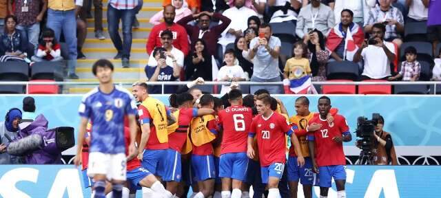 Costa Rica se recupera, vence Jap&atilde;o e segue viva na Copa do Mundo