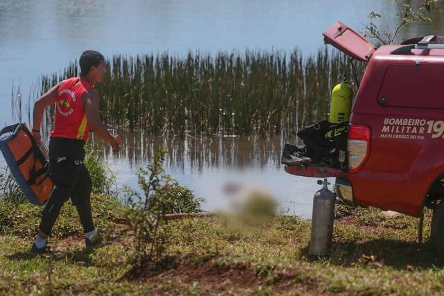 Nu, corpo de homem &eacute; achado em lago na sa&iacute;da para Rochedo