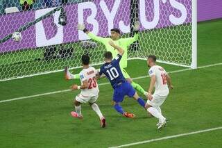 Gol marcado por Pulisic que garantiu a vitória dos EUA (Foto: Divulgação/FIFA)