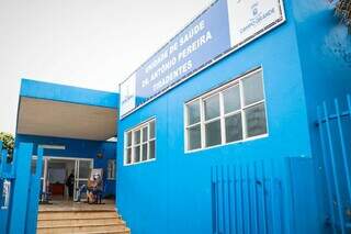 Unidade de Saúde em Campo Grande. (Foto: Henrique Kawaminami)