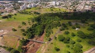 Parque do Sóter visto de cima mostra vegetação atual (Foto: Divulgação/Aurélio Miranda)