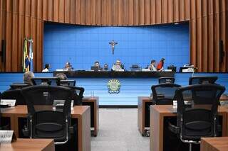 Sessão mista desta quinta-feira (1º) na Assembleia Legislativa. (Foto: Luciana Nassar)