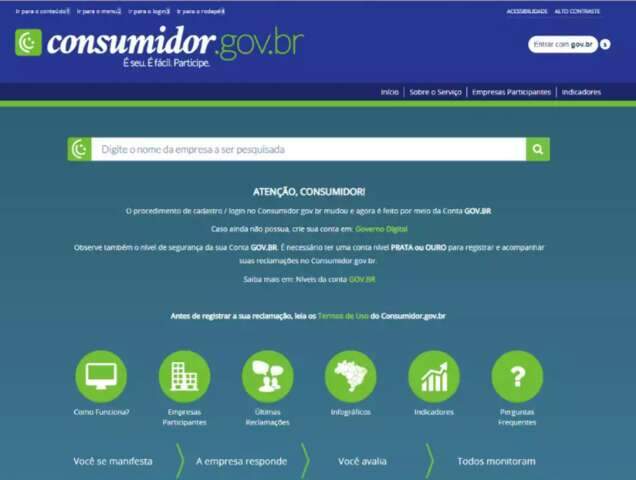 Plataforma grátis resolveu 78% dos problemas de consumidores