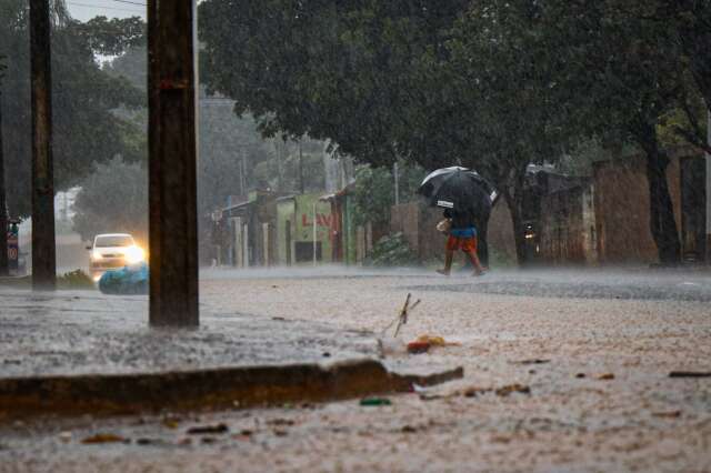 Fim de semana pode ter tempestade em todo MS