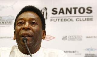 Edson Arantes do Nascimento, o Pelé. (Foto: Reprodução/Santos FC)