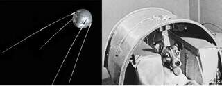 O satélite Sputnik que depois foi substituído por módulo que levou a cadela Laika à morte. (Foto: Arquivo)