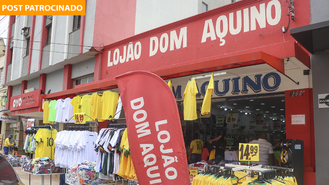 Lojão Dom Aquino faz mega liquidação com peças a partir de R$ 5,99