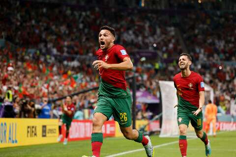 Sem Cristiano Ronaldo de titular, Portugal atropela Suíça por 6 a 1