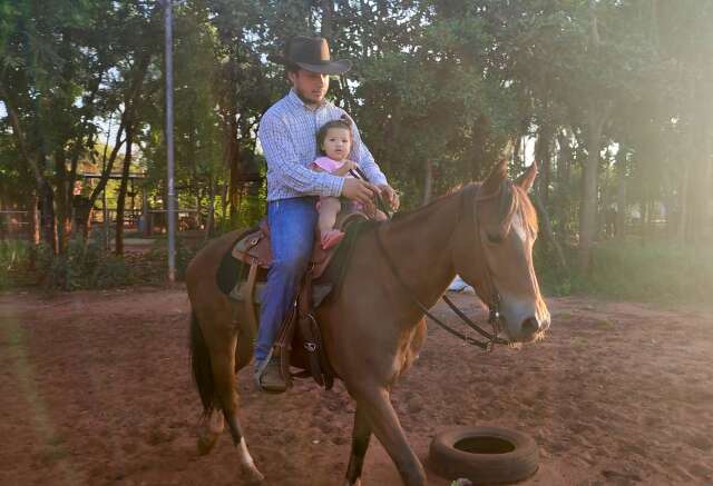Renan criou passeio a cavalo para mostrar o que o animal tem a ensinar