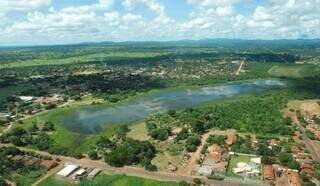 Vista aérea da cidade de Aquidauana (Foto: Divulgação/Prefeitura de Aquidauana)