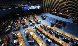 Senado Federal, em Brasília; maioria votou a favor da PEC. (Foto: Agência Brasil)
