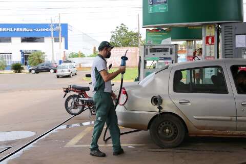 Redução pode baratear em R$ 0,14 a gasolina em MS