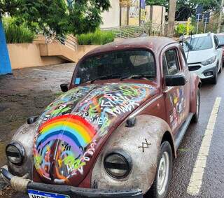 Veículo tem detalhes personalizados e que chamam atenção. (Foto: Arquivo pessoal)