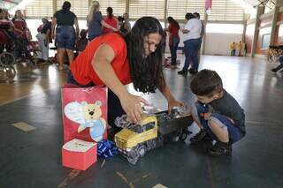 Arthur Monteiro pediu um &#34;caminhãozão&#34; na sua cartinha. (Foto: Kísie Ainoã)