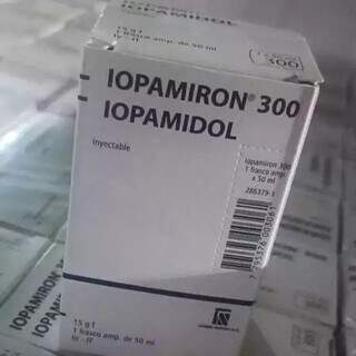 Caixa de medicamentos supostamente contrabandeados que chegou ao Hospital Regional nesta quarda. (Foto: Divulgação) 