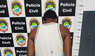 Homem foi preso pela Polícia Civil e responderá pelo crime de estupro de vulnerável. (Foto: Polícia Civil)