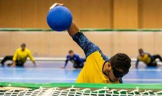 Atleta Leon Moreno, durante torneio. (Foto: Reprodução/Comitê Paralímpico)