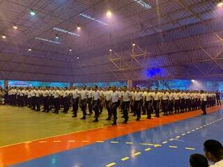 Selecionados em concurso público da GCM. (Foto: Divulgação)