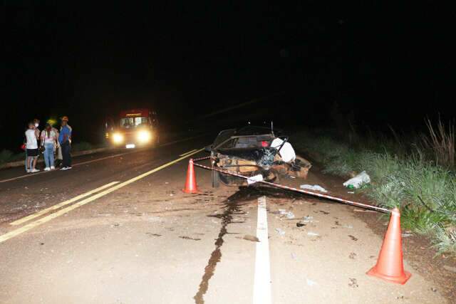 Motorista morre ao bater de frente com outro veículo em rodovia