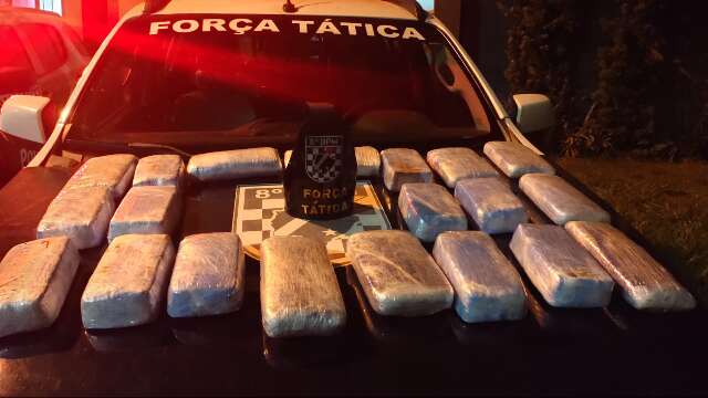 Traficante &eacute; preso com 22 kg de coca&iacute;na e crack avaliados em R$ 1 milh&atilde;o