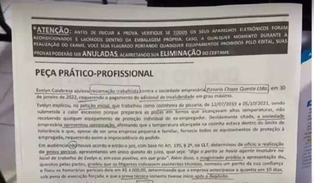 OAB suspende corre&ccedil;&atilde;o de prova por suspeita de vazamento 