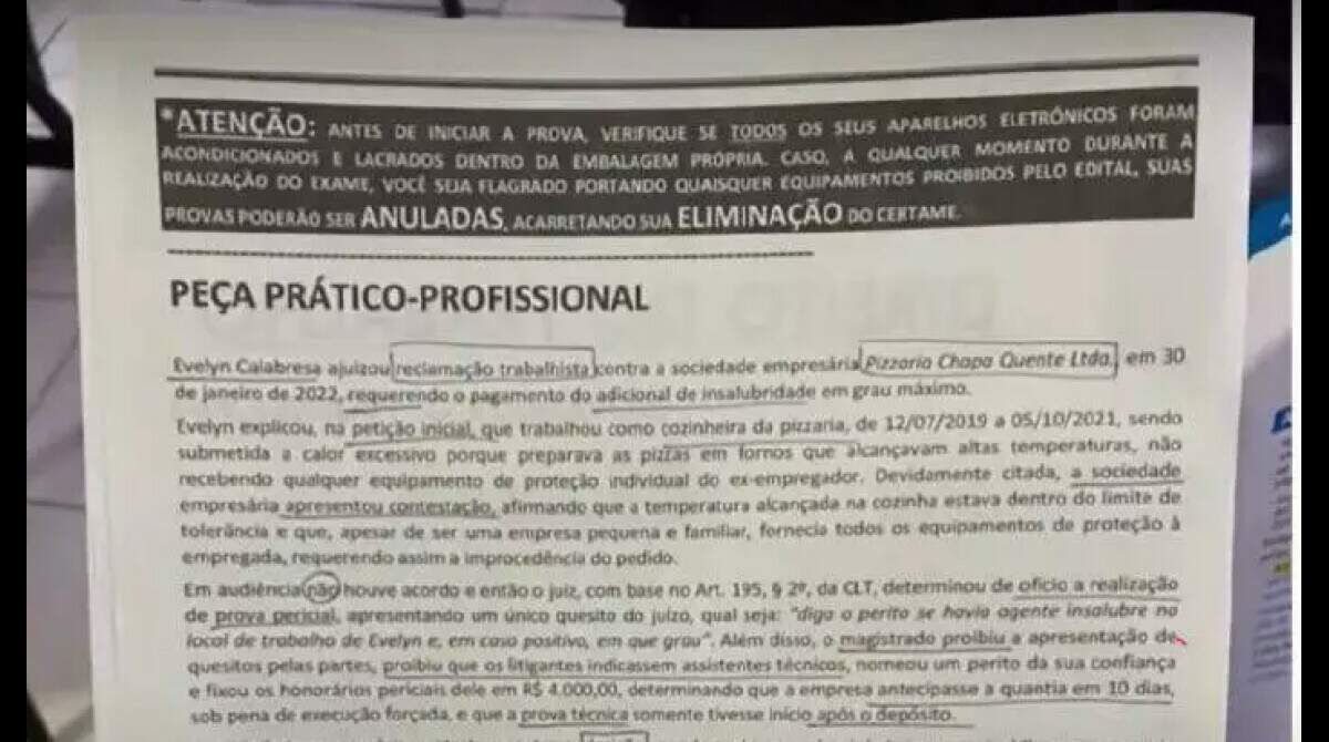 OAB suspende correção de prova por suspeita de vazamento - Educação e  Tecnologia - Campo Grande News