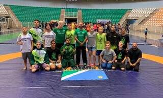 Equipe de MS fatura 16 medalhas no Centro-Oeste de Luta Ol&iacute;mpica