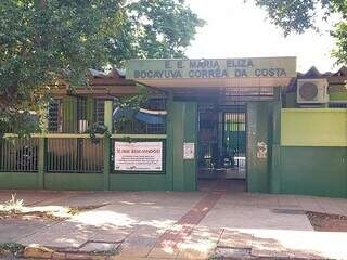 Fachada da Escola Estadual Maria Eliza Bocayuva Corrêa da Costa. (Foto: Cleber Gellio/Arquivo)