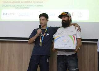 Yann, estudante da Capital, ficou em primeiro lugar. (Foto: Kísie Ainoã)