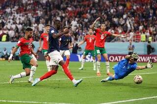 Lance do gol que sacramentou a vitória da França (Foto: FIFA)