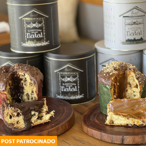 Sweet Confeitaria é sua casa neste Natal com linha saborosa e exclusiva